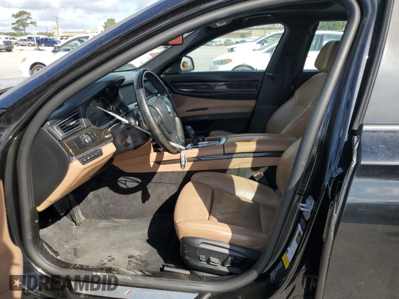 2014 BMW 7 Series ALPINA B7 with VIN WBAYE8C53ED135089, listed as a Copart auction lot 57943575 with 100,096 mi miles and Salvage title. Bid and sale history available at DreamBid. Image 7.