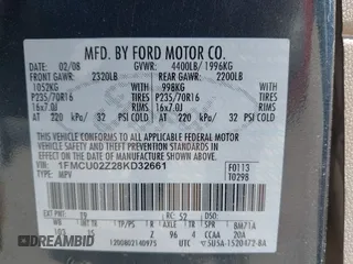 2008 Ford Escape XLS z VIN 1FMCU02Z28KD32661, wystawiony jako IAAI lot #42316426 z przebiegiem 184 552 mil mil oraz . Historia ofert i sprzedaży dostępna na DreamBid. Obrazek 9.