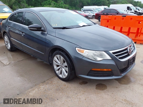 2012 Volkswagen CC Sport PZEV with VIN WVWMP7AN1CE537967, listed as a IAAI auction lot 42139211 with 86,794 mi miles. Bid and sale history available at carsss.com. Image 1.
