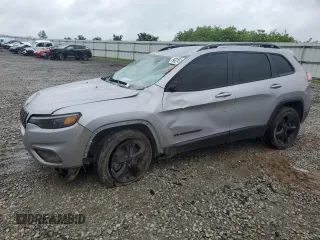 2019 Jeep Cherokee Altitude with VIN 1C4PJLLB2KD454160, listed as a Copart auction lot 56374515 with 108,324 mi miles and Salvage title. Bid and sale history available at DreamBid. Image 1.