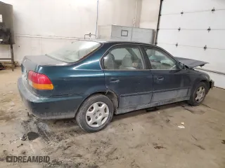 1998 Honda Civic EX with VIN 1HGEJ8644WL048394, listed as a Copart auction lot 83561754 with 221,584 mi miles and Salvage Title. Bid and sale history available at carsss.com. Image 3.