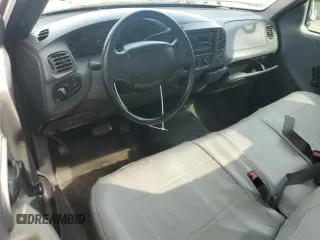 2002 Ford F-150 XL with VIN 1FTRF17262NA10489, listed as a Copart auction lot 50413885 with 203,093 mi miles and Salvage Title. Bid and sale history available at carsss.com. Image 8.
