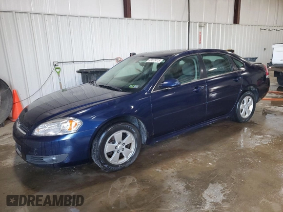 2011 Chevrolet Impala LT Fleet with VIN 2G1WG5EK0B1193361, listed as a Copart auction lot 63075015 with 208,393 mi miles and Salvage title. Bid and sale history available at DreamBid. Image 1.
