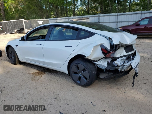 2023 Tesla Model 3 z VIN 5YJ3E1EA9PF656845, wystawiony jako Copart lot #53199405 z przebiegiem Nie podano mil oraz Szkoda całkowita • Salvage title. Historia ofert i sprzedaży dostępna na DreamBid. Obrazek 2.