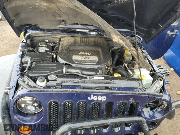 2013 Jeep Wrangler Unlimited Rubicon with VIN 1C4BJWFG5DL572795, listed as a Copart auction lot 62132425 with 149,695 mi miles and Salvage title. Bid and sale history available at DreamBid. Image 11.