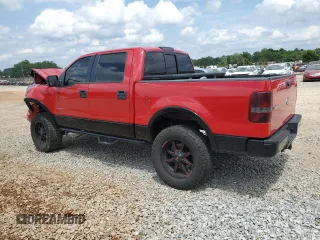 2005 Ford F-150 XLT with VIN 1FTPW14575KF11550, listed as a Copart auction lot 57697255 with Not provided miles and Salvage title. Bid and sale history available at DreamBid. Image 2.