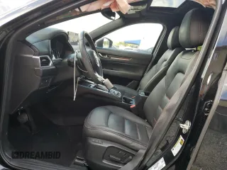 2022 Mazda CX-5 2.5 Turbo with VIN JM3KFBAY8N0619340, listed as a Copart auction lot 46217955 with 13,604 mi miles and Salvage Title. Bid and sale history available at carsss.com. Image 7.