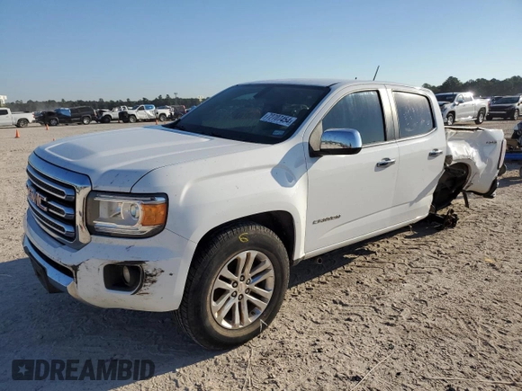 2017 GMC Canyon 4WD SLT with VIN 1GTG6DEN8H1308922, listed as a Copart auction lot 72707454 with 162,308 mi miles and Salvage Title. Bid and sale history available at carsss.com. Image 1.