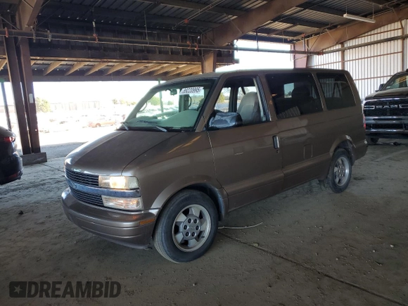 2003 Chevrolet Astro z VIN 1GNDM19X73B124777, wystawiony jako Copart lot #89220995 z przebiegiem 185 322 mil mil oraz Czysty tytuł • Clean title. Historia ofert i sprzedaży dostępna na DreamBid. Obrazek 1.