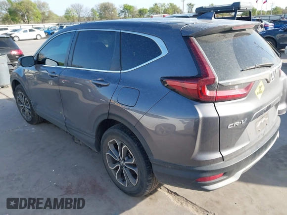2021 Honda CR-V EX-L with VIN 2HKRW2H80MH671186, listed as a IAAI auction lot 41811966 with 33,781 mi miles and . Bid and sale history available at DreamBid. Image 3.