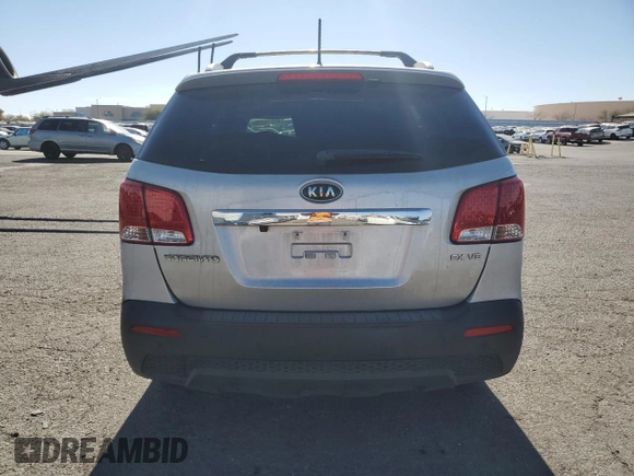 2013 Kia Sorento EX with VIN 5XYKUDA28DG326049, listed as a Copart auction lot 44078335 with 127,965 mi miles and Salvage Title. Bid and sale history available at carsss.com. Image 6.