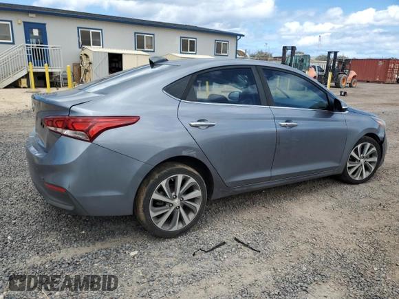 2018 Hyundai Accent Limited z VIN 3KPC34A30JE031634, wystawiony jako Copart lot #57531905 z przebiegiem 68 626 mil mil oraz Szkoda całkowita • Salvage title. Historia ofert i sprzedaży dostępna na DreamBid. Obrazek 3.