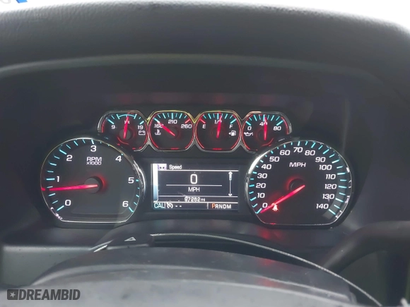 2016 Chevrolet Silverado 1500 LT with VIN 1GCRCREC4GZ164797, listed as a IAAI auction lot 41463630 with 97,262 mi miles. Bid and sale history available at carsss.com. Image 7.