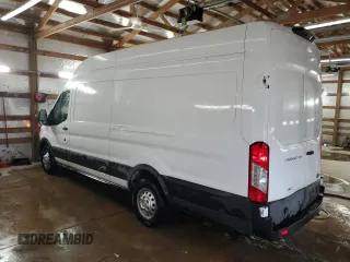 2023 Ford Transit Cargo with VIN 1FTBR3U89PKA70899, listed as a Copart auction lot 77940504 with 62,196 mi miles and Clean Title. Bid and sale history available at DreamBid. Image 2.