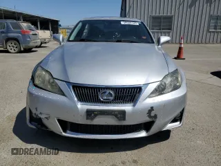 2011 Lexus IS 250 with VIN JTHBF5C29B5147276, listed as a Copart auction lot 58502145 with 172,533 mi miles and Salvage title. Bid and sale history available at DreamBid. Image 5.