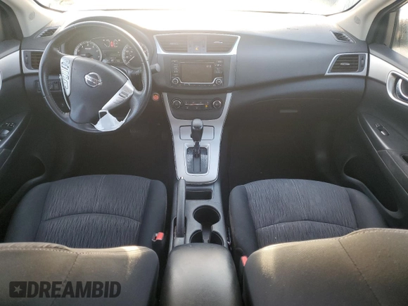 2015 Nissan Sentra SR with VIN 3N1AB7AP2FL669730, listed as a Copart auction lot 48541165 with 114,366 mi miles and Salvage Title. Bid and sale history available at DreamBid. Image 8.
