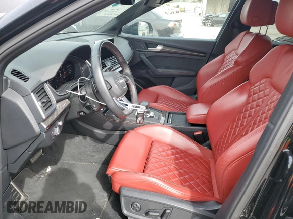 2020 Audi SQ5 Prestige with VIN WA1C4AFYXL2100954, listed as a Copart auction lot 41101133 with 31,839 mi miles. Bid and sale history available at carsss.com. Image 7.
