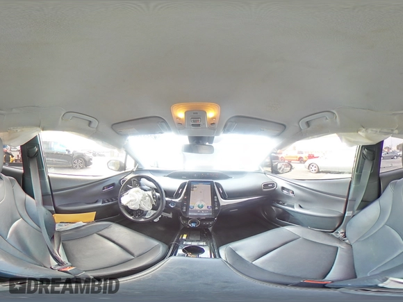 2021 Toyota Prius LE with VIN JTDKAMFP6M3169879, listed as a Copart auction lot 50259775 with 43,173 mi miles and Salvage Title. Bid and sale history available at DreamBid. Image 13.