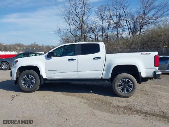 2022 Chevrolet Colorado 4WD Z71 with VIN 1GCGTDEN4N1274546, listed as a IAAI auction lot 41879911 with 31,421 mi miles. Bid and sale history available at carsss.com. Image 15.