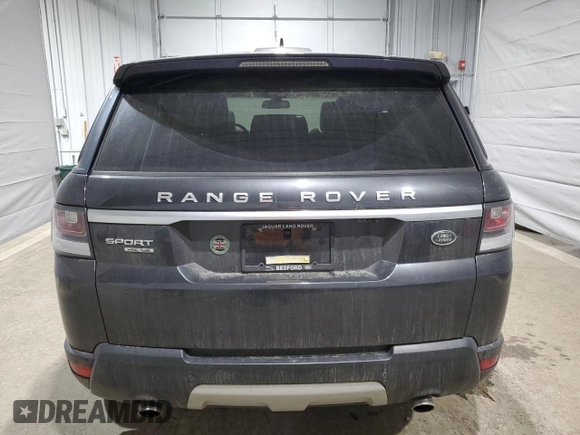 2016 Land Rover Range Rover Sport HSE with VIN SALWR2KF8GA648292, listed as a Copart auction lot 46403415 with 91,302 mi miles and Salvage Title. Bid and sale history available at DreamBid. Image 6.