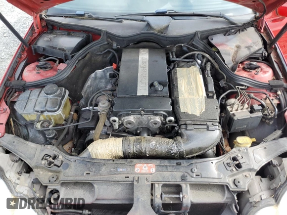 2003 Mercedes-Benz C 230 Kompressor with VIN WDBRN40J73A418674, listed as a Copart auction lot 56570055 with Not provided miles and Clean title. Bid and sale history available at DreamBid. Image 11.
