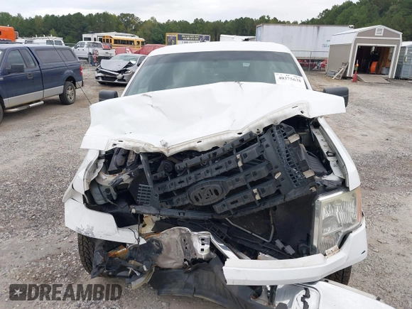 2010 Ford F-150 XL with VIN 1FTEX1C82AFC53442, listed as a IAAI auction lot 40375638 with 1 mi miles. Bid and sale history available at carsss.com. Image 12.