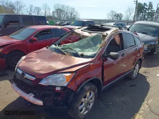 2008 Honda CR-V EX with VIN JHLRE38538C011596, listed as a IAAI auction lot 41680372 with 176,261 mi miles. Bid and sale history available at carsss.com. Image 6.