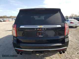 2021 Chevrolet Tahoe High Country with VIN 1GNSCTKLXMR105453, listed as a Copart auction lot 82807274 with 56,534 mi miles and Salvage Title. Bid and sale history available at carsss.com. Image 6.