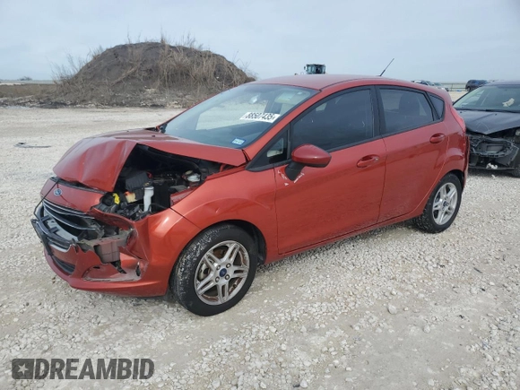 2018 Ford Fiesta SE with VIN 3FADP4EJ1JM146398, listed as a Copart auction lot 88507435 with 91,280 mi miles and Salvage Title. Bid and sale history available at DreamBid. Image 1.
