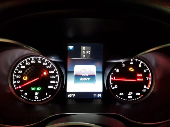 2016 Mercedes-Benz C 450 AMG with VIN 55SWF6EB1GU065276, listed as a Copart auction lot 51871165 with 85,879 mi miles and Salvage title. Bid and sale history available at DreamBid. Image 9.