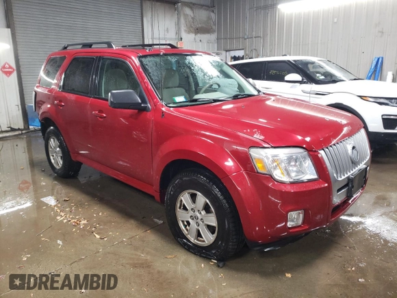 2010 Mercury Mariner with VIN 4M2CN8BGXAKJ25787, listed as a Copart auction lot 41902635 with 98,185 mi miles and Salvage title. Bid and sale history available at DreamBid. Image 4.