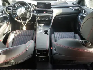 2024 Genesis G70 2.5T with VIN KMTG34SC9RU138339, listed as a Copart auction lot 78874674 with 7,581 mi miles and Salvage Title. Bid and sale history available at DreamBid. Image 8.