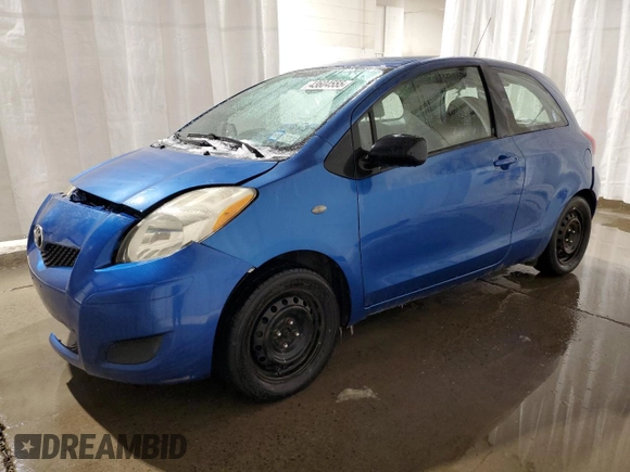 2010 Toyota Yaris with VIN JTDJT4K33A5281662, listed as a Copart auction lot 43604555 with 187,029 mi miles and Salvage Title. Bid and sale history available at DreamBid. Image 1.