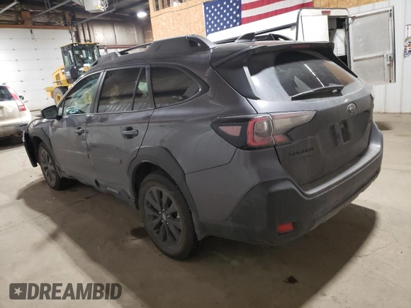 2025 Subaru Outback Onyx Edition with VIN 4S4BTALC7S3119415, listed as a Copart auction lot 43218985 with 2,255 mi miles and Salvage Title. Bid and sale history available at carsss.com. Image 2.
