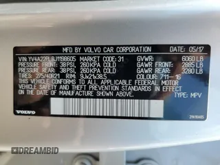 2018 Volvo XC90 Inscription with VIN YV4A22PL8J1198605, listed as a Copart auction lot 57993745 with 115,708 mi miles and Non repairable. Bid and sale history available at DreamBid. Image 14.