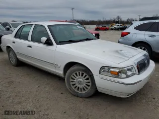 2007 Mercury Grand Marquis LS with VIN 2MEFM75V57X632448, listed as a Copart auction lot 50667445 with 36,072 mi miles and Clean Title. Bid and sale history available at carsss.com. Image 4.