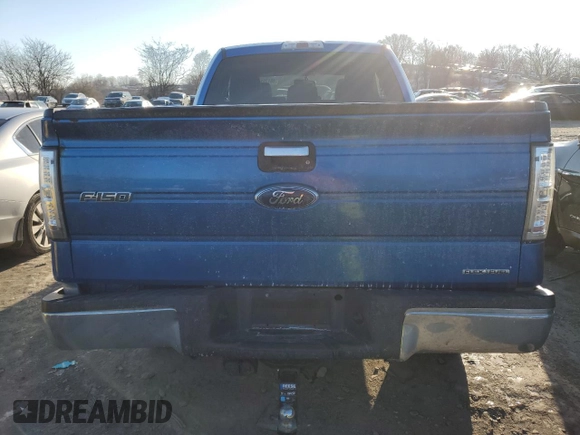 2011 Ford F-150 XL with VIN 1FTFX1EF3BFA18484, listed as a Copart auction lot 88175145 with 151,042 mi miles and Salvage Title. Bid and sale history available at carsss.com. Image 6.