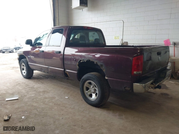 2005 Dodge Ram 1500 ST with VIN 1D7HU18NX5S255916, listed as a IAAI auction lot 41965024 with 227,087 mi miles. Bid and sale history available at carsss.com. Image 3.