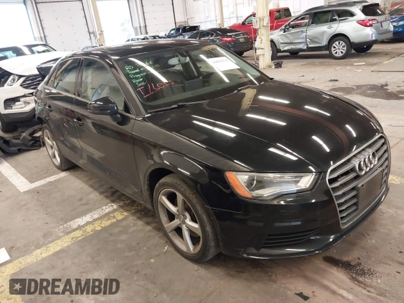 2015 Audi S3 2.0T Premium Plus with VIN WAUBFGFF9F1127440, listed as a IAAI auction lot 41812274 with 67,784 mi miles. Bid and sale history available at carsss.com. Image 1.