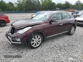 2017 Infiniti QX50 with VIN JN1BJ0RR0HM415754, listed as a Copart auction lot 67928794 with 51,650 mi miles and Salvage Title. Bid and sale history available at carsss.com. Image 1.