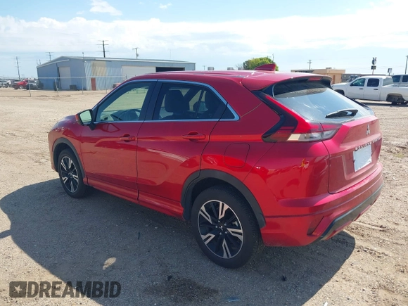 2024 Mitsubishi Eclipse Cross SE with VIN JA4ATWAA4RZ072330, listed as a IAAI auction lot 42702965 with 18,846 mi miles and . Bid and sale history available at DreamBid. Image 3.