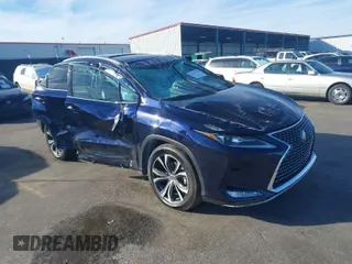 2022 Lexus RX with VIN 2T2HZMAA6NC228908, listed as a IAAI auction lot 41592778 with 46,966 mi miles. Bid and sale history available at carsss.com. Image 1.
