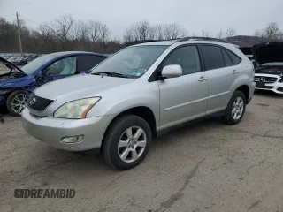 2004 Lexus RX 330 with VIN JTJHA31U440035243, listed as a Copart auction lot 52596485 with 263,358 mi miles and Salvage Title. Bid and sale history available at carsss.com. Image 1.