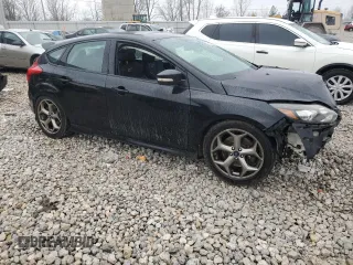 2014 Ford Focus ST with VIN 1FADP3L97EL344011, listed as a Copart auction lot 81901864 with Not Provided miles and Clean Title. Bid and sale history available at carsss.com. Image 4.