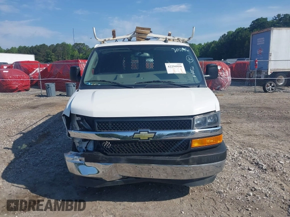 2022 Chevrolet Express Cargo with VIN 1GCWGAF75N1203256, listed as a IAAI auction lot 42294950 with 39,756 mi miles and . Bid and sale history available at DreamBid. Image 13.