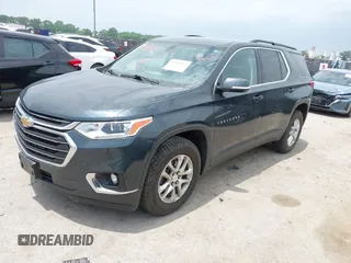 2020 Chevrolet Traverse LT Cloth with VIN 1GNERGKW7LJ173784, listed as a IAAI auction lot 42319473 with 72,504 mi miles and . Bid and sale history available at DreamBid. Image 2.