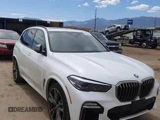 2021 BMW X5 M50i with VIN 5UXJU4C05M9E44232, listed as a Copart auction lot 53387665 with 49,978 mi miles and Salvage Title. Bid and sale history available at DreamBid. Image 11.