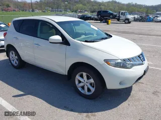 2009 Nissan Murano SL with VIN JN8AZ18WX9W123778, listed as a IAAI auction lot 41988362 with 153,753 mi miles. Bid and sale history available at carsss.com. Image 1.