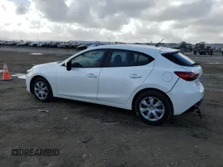 2016 Mazda 3 i Sport with VIN JM1BM1J79G1287549, listed as a Copart auction lot 45183375 with 43,123 mi miles and Salvage Title. Bid and sale history available at DreamBid. Image 2.