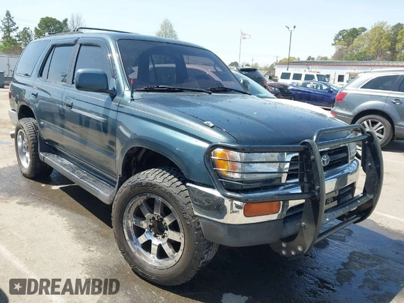 1998 Toyota 4Runner SR5 with VIN JT3HN86R3W0170519, listed as a IAAI auction lot 41894136 with 185,261 mi miles and . Bid and sale history available at DreamBid. Image 1.